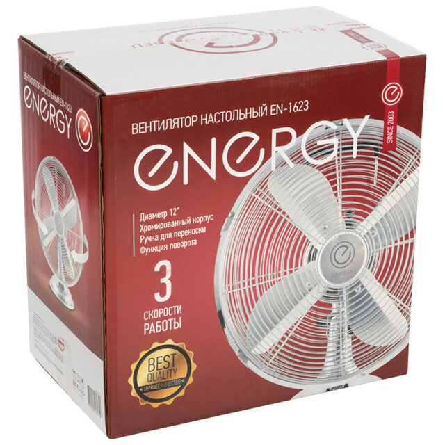 Настольный вентилятор Energy EN-1623 (40 Вт) — изображение 4