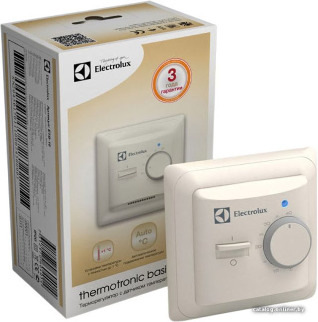 Терморегулятор Electrolux Thermotronic Basic (ETB-16) — изображение 2