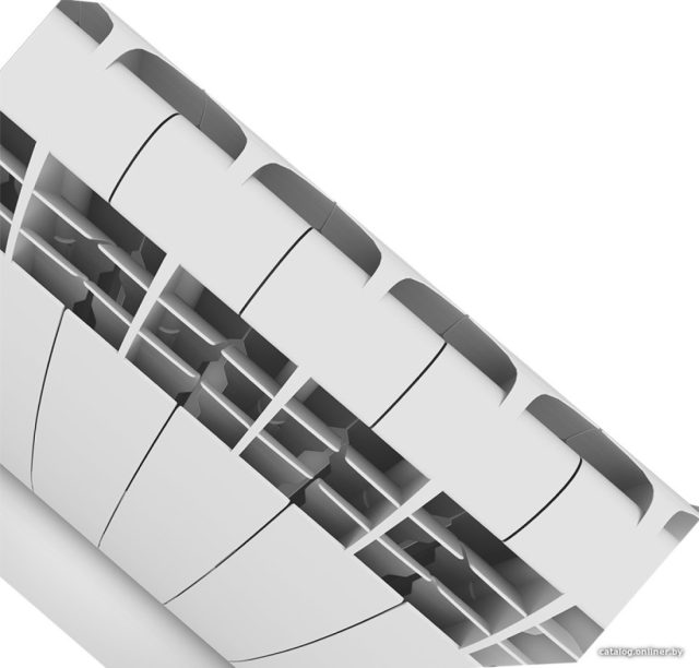 Алюминиевый радиатор Royal Thermo Biliner Alum 500 (4 секции) — изображение 2