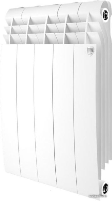Биметаллический радиатор Royal Thermo BiLiner 500 Bianco Traffico (12 секции)