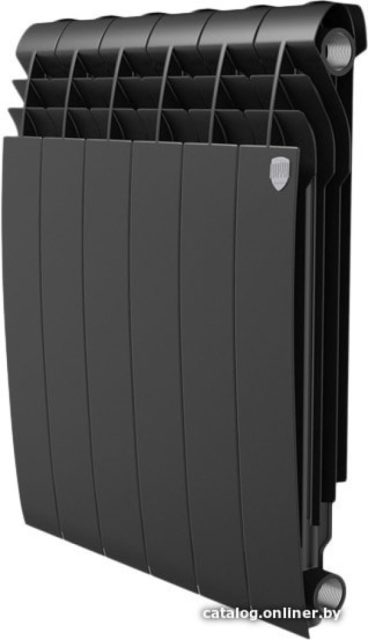Алюминиевый радиатор Royal Thermo Biliner Alum 500 Noir Sable (8 секций)