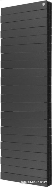 Биметаллический радиатор Royal Thermo Pianoforte Tower 500 Noir Sable (18 секций)