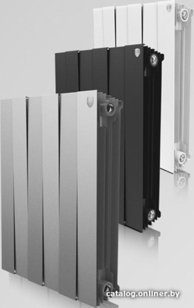 Биметаллический радиатор Royal Thermo PianoForte 500 Noir Sable (10 секций) — изображение 3